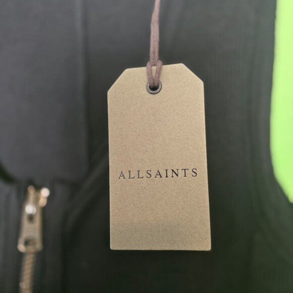 NWT AllSaints Alicia Dress – Black Size 0 - Picture 7 of 9